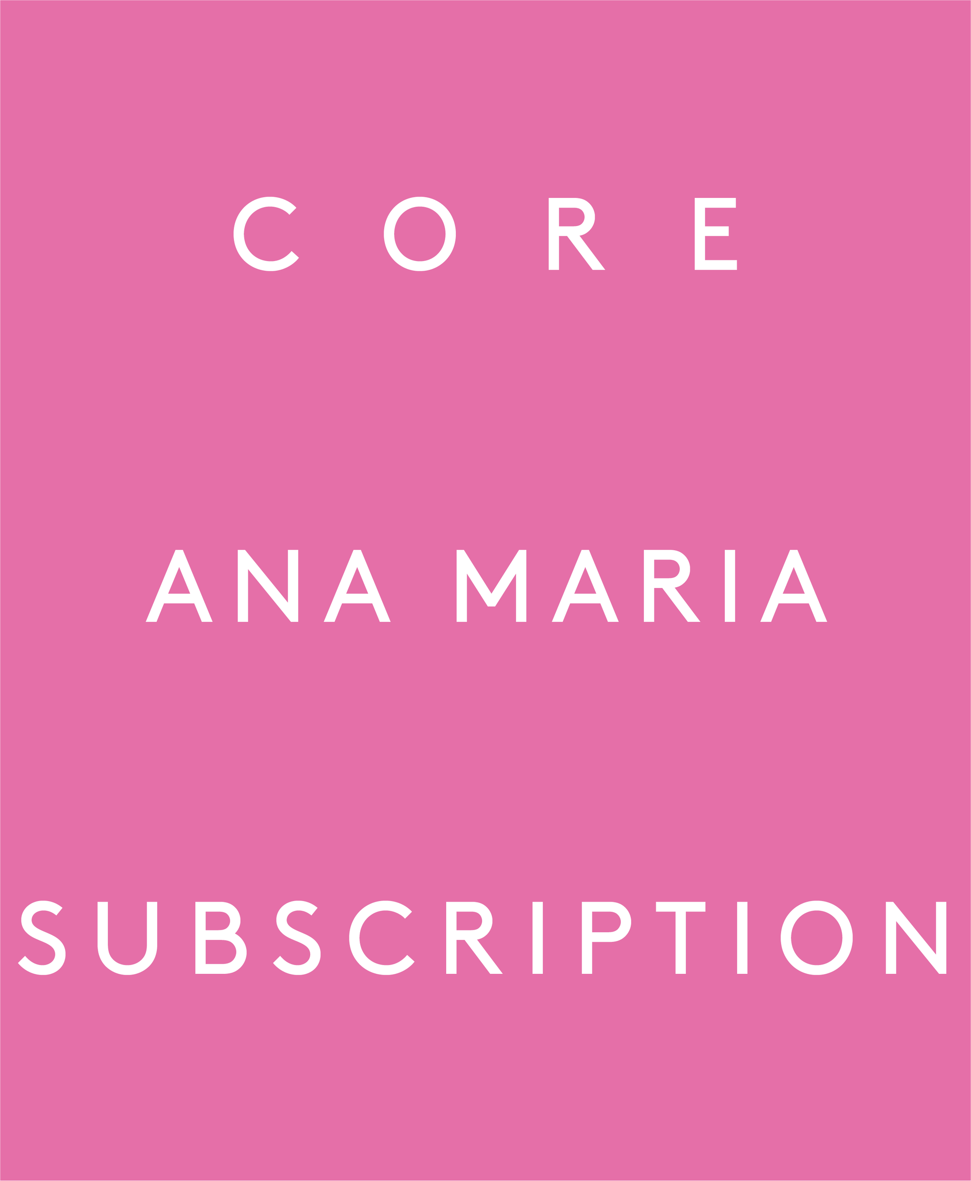 Core - Coffee Subscription