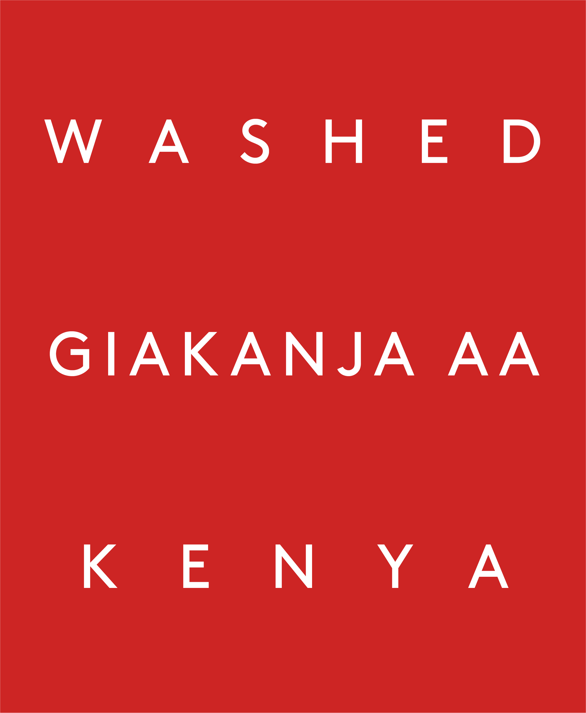 Giakanja AA, Kenya